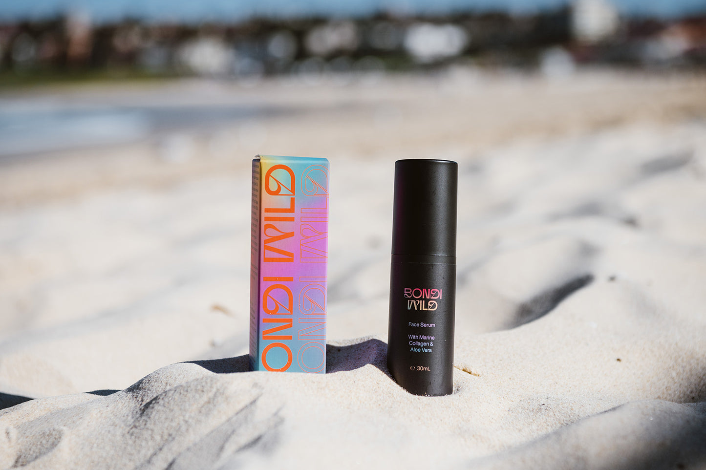 BONDI WILD Face Serum with Marine Collagen and Aloe Vera
